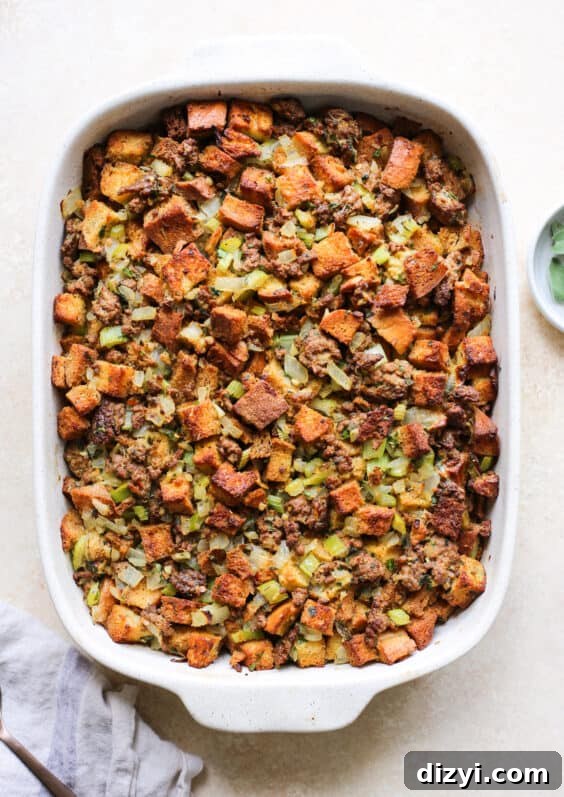 Sausage and Sage Stuffing