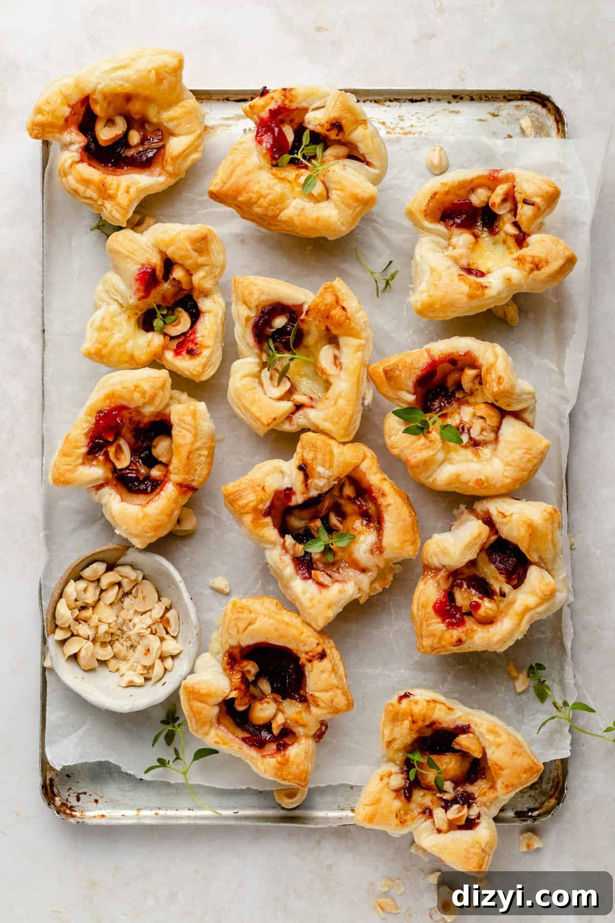 Cranberry Brie Bites