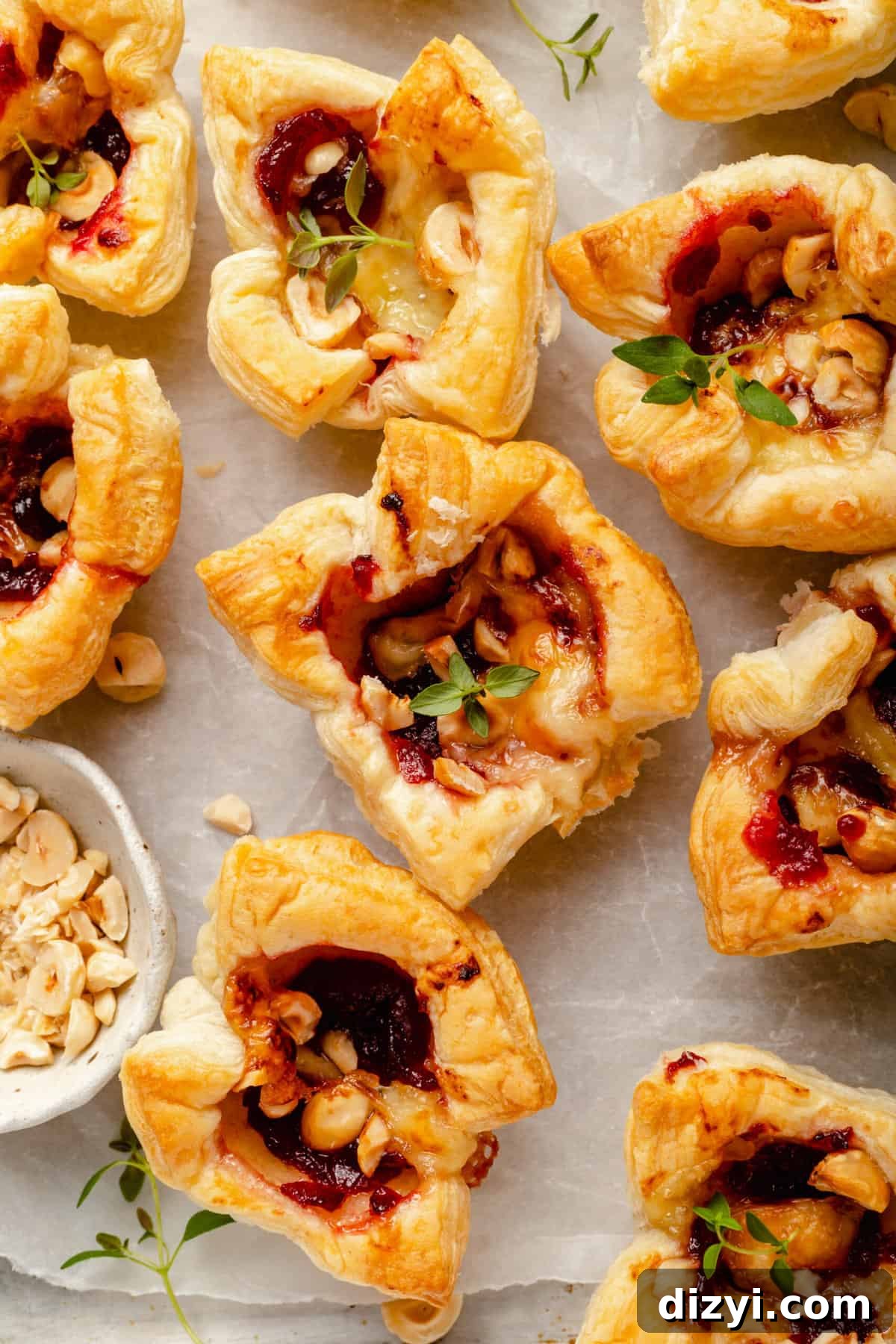 Cranberry Brie Bites
