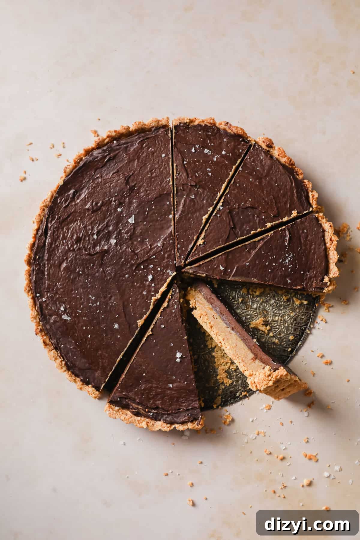 grain-free millionaire’s tart