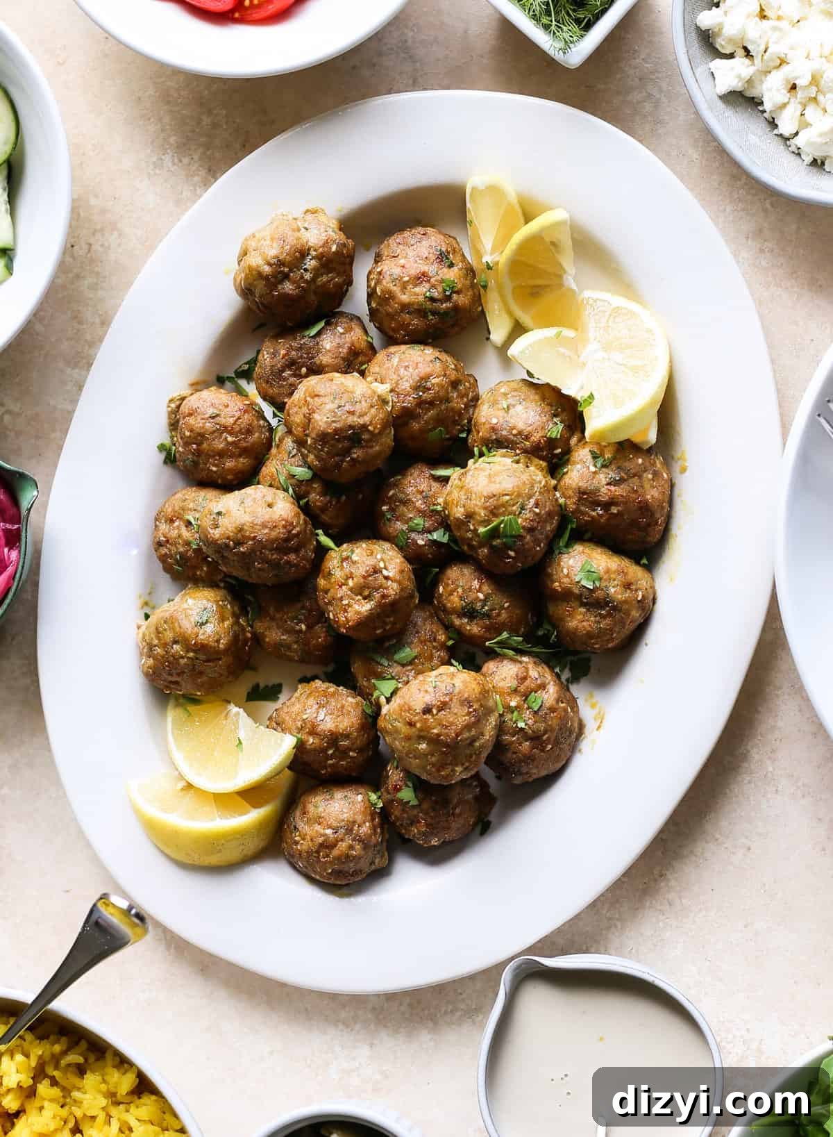 Mediterranean Turkey Meatball Bowl Recipe 4 Mediterranean-Inspired Bowls