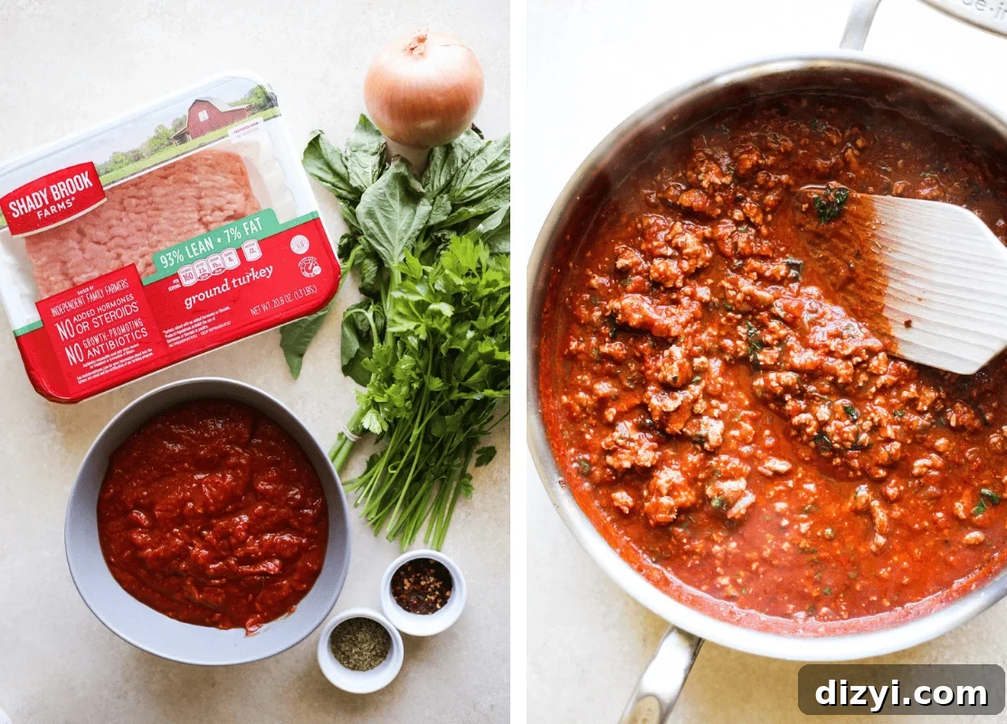 Delicious Turkey Lasagna