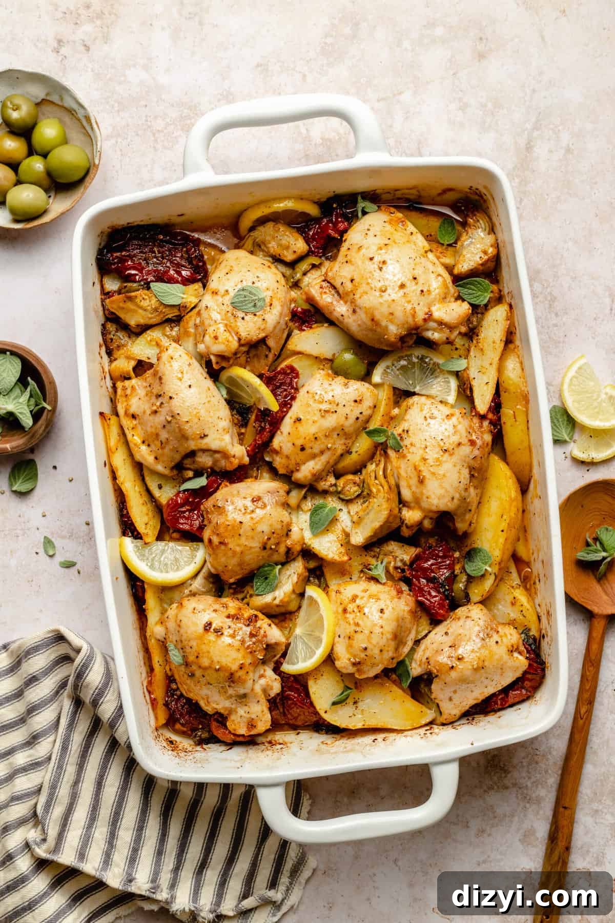 Greek Chicken Bake