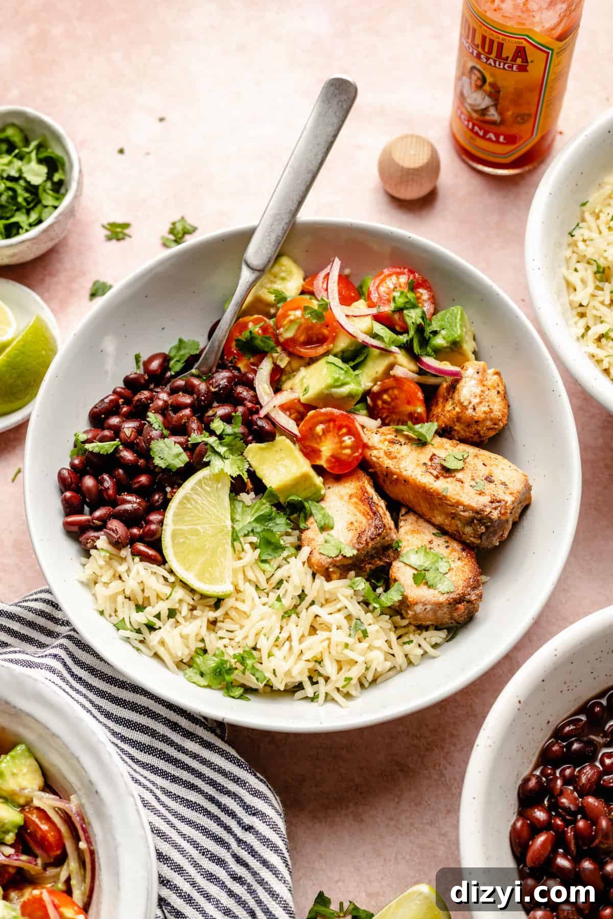 Fish Burrito Bowls