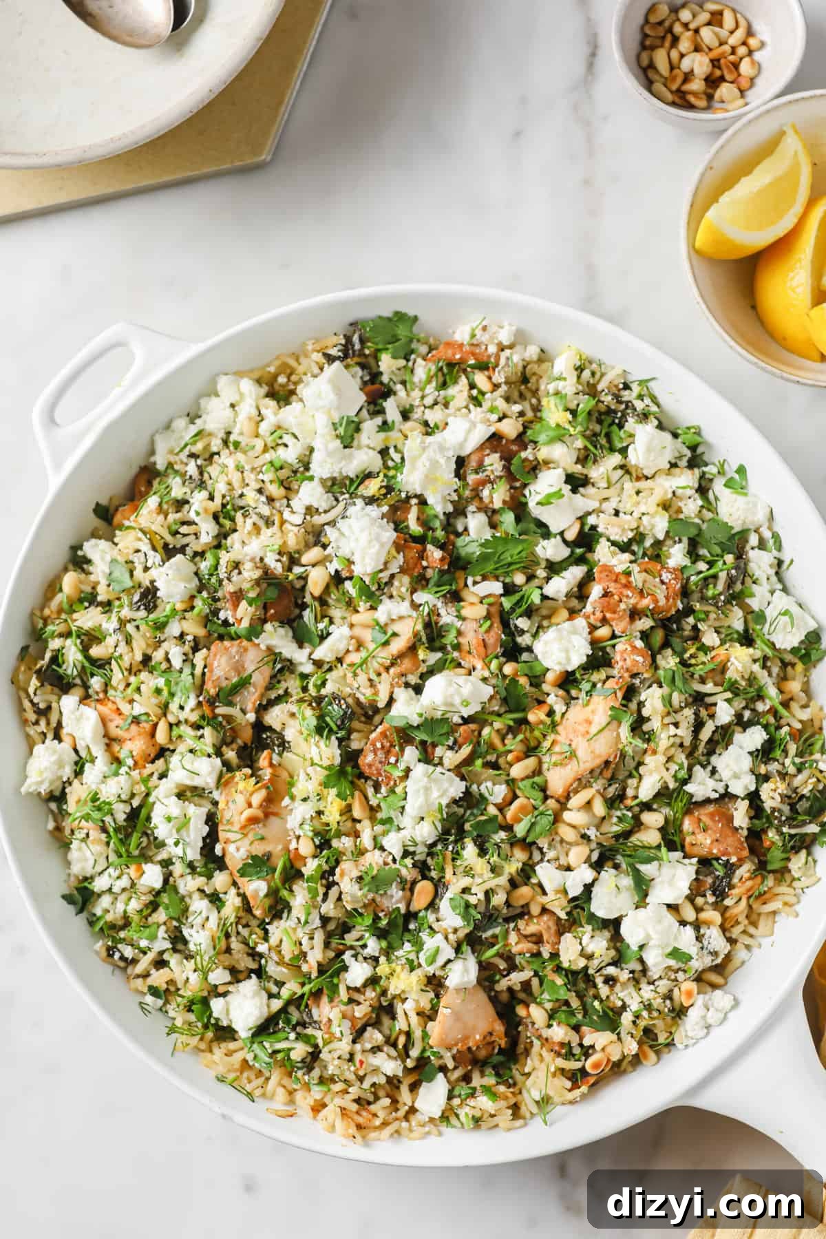 One-Pan Spanakopita Skillet with Spinach and Feta 2 One-Pan Spanakopita Skillet