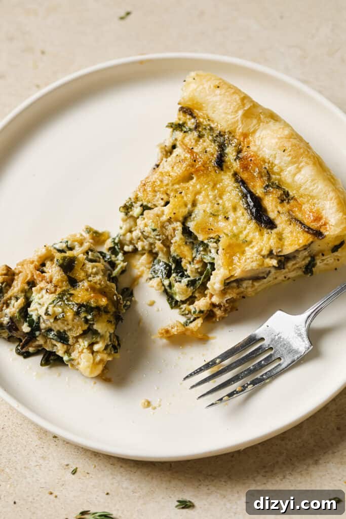 Caramelized Onion Quiche in Flaky Puff Pastry 6 Caramelized Onion Quiche