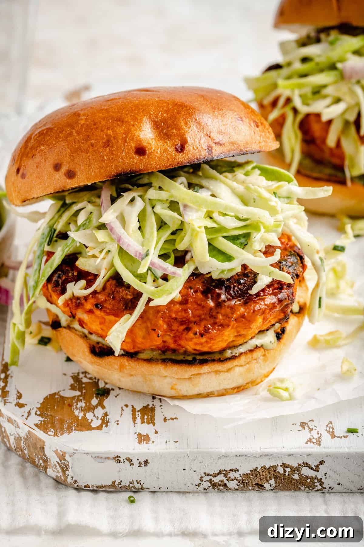 Buffalo Chicken Burgers