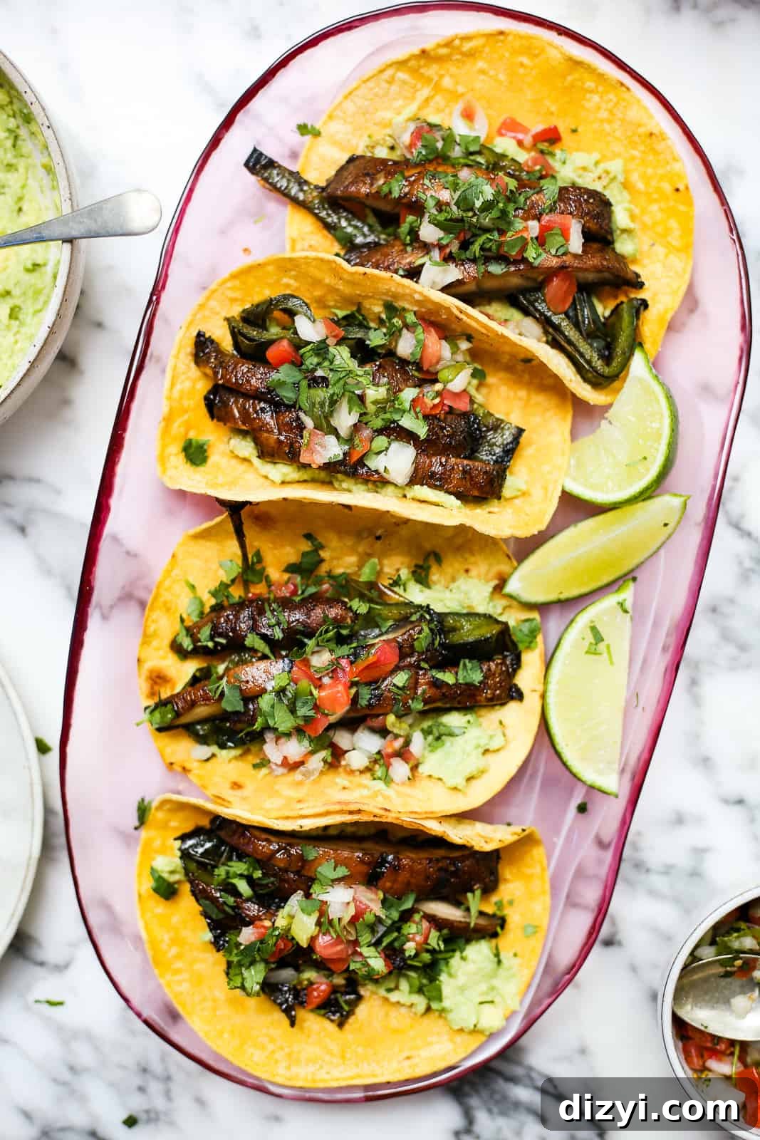 Grilled Portobello Mushroom Tacos