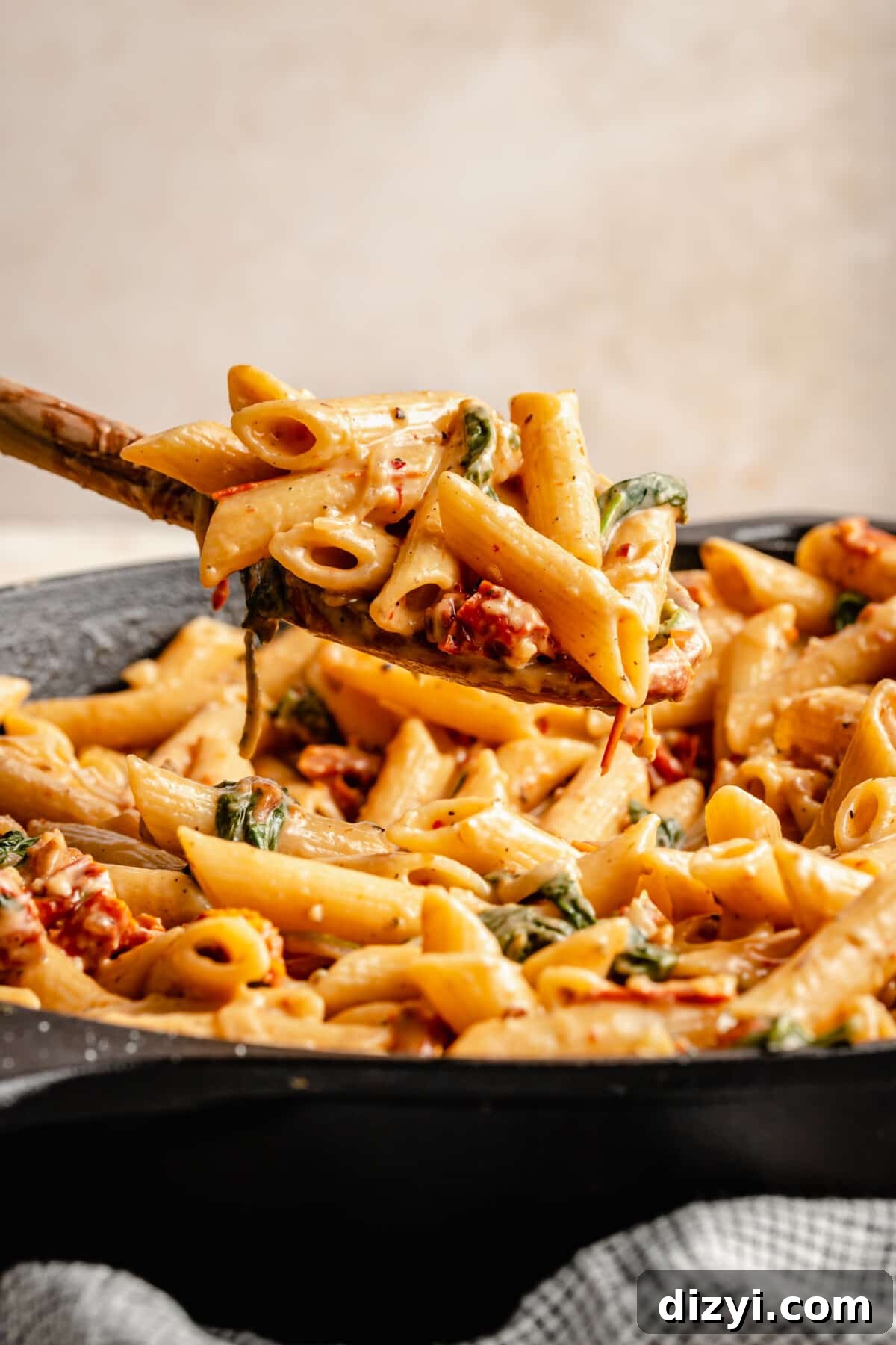 Creamy One-Pot Chicken Florentine Pasta 3 One-Pot Chicken Florentine Pasta