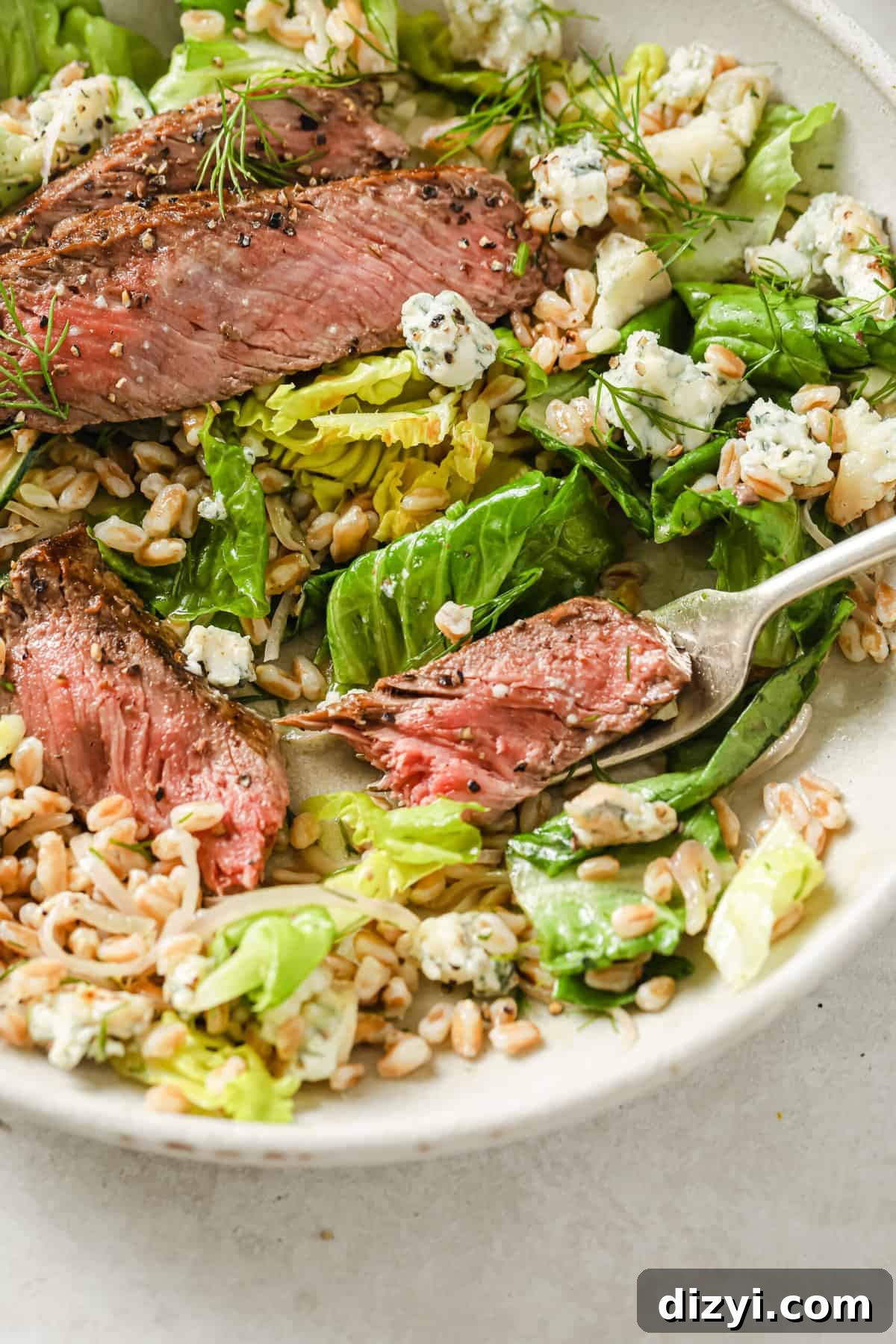 Steak and Farro Salad