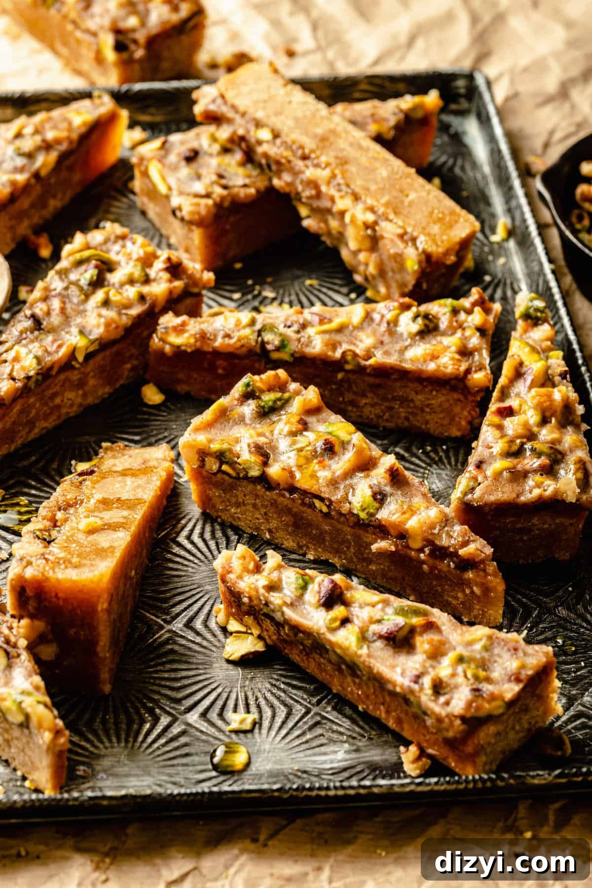 Baklava-Inspired Cookie Bars