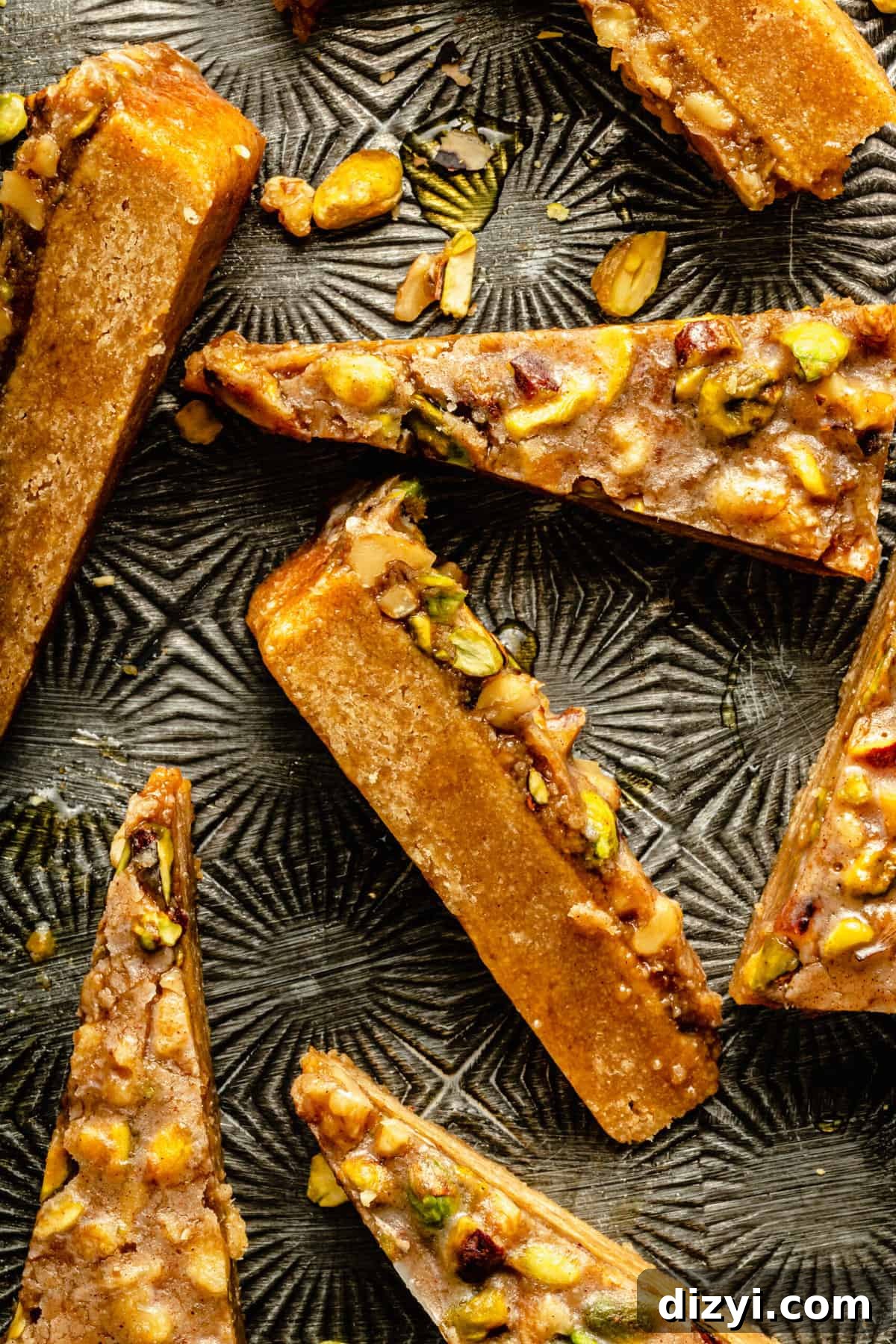 Baklava-Inspired Cookie Bars