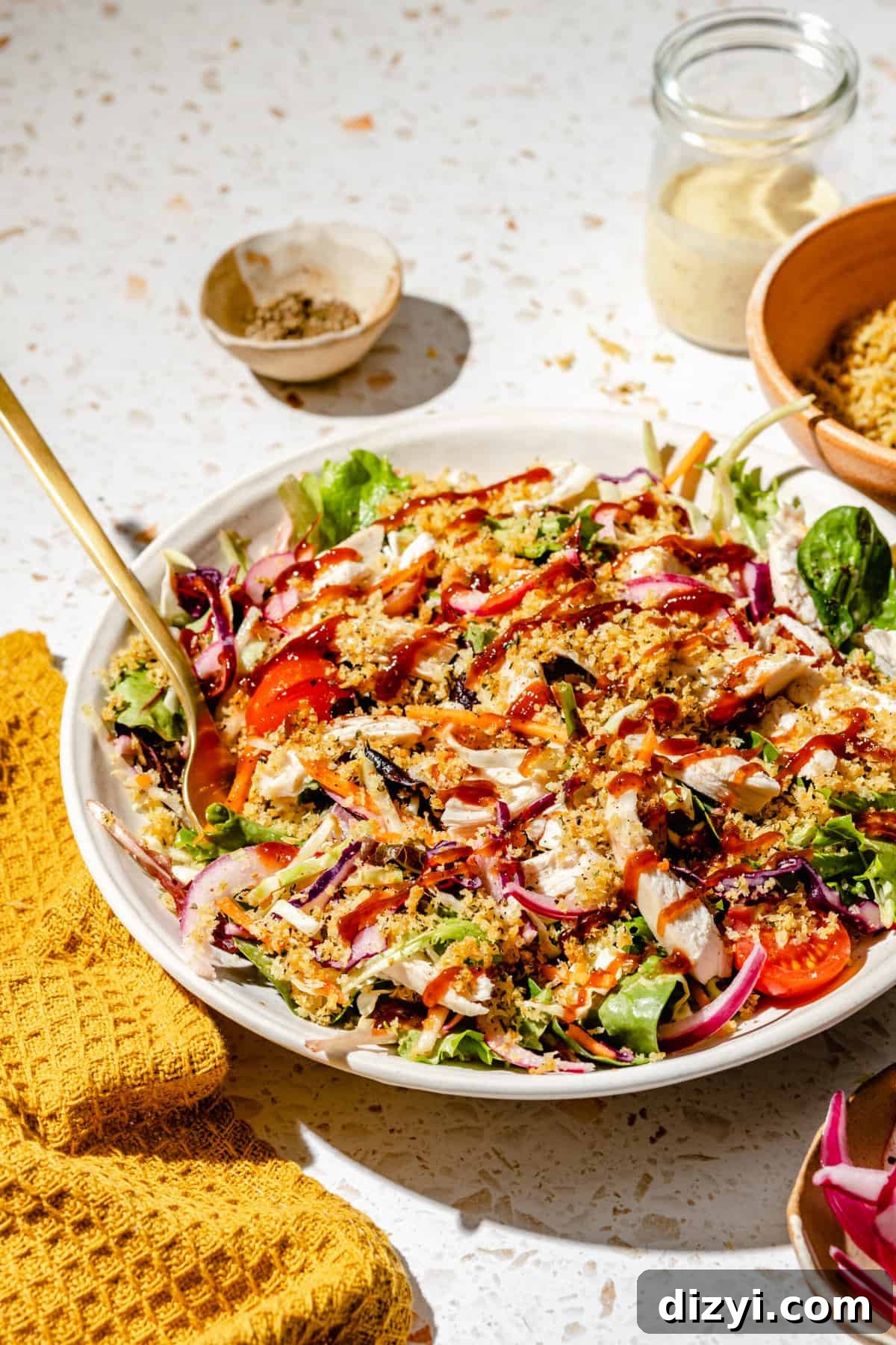 Copycat Not-So-Fried Chicken Salad Recipe 3 Copy cat Not So Fried Chicken Salad