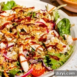 Not So Fried Chicken Salad recipe image