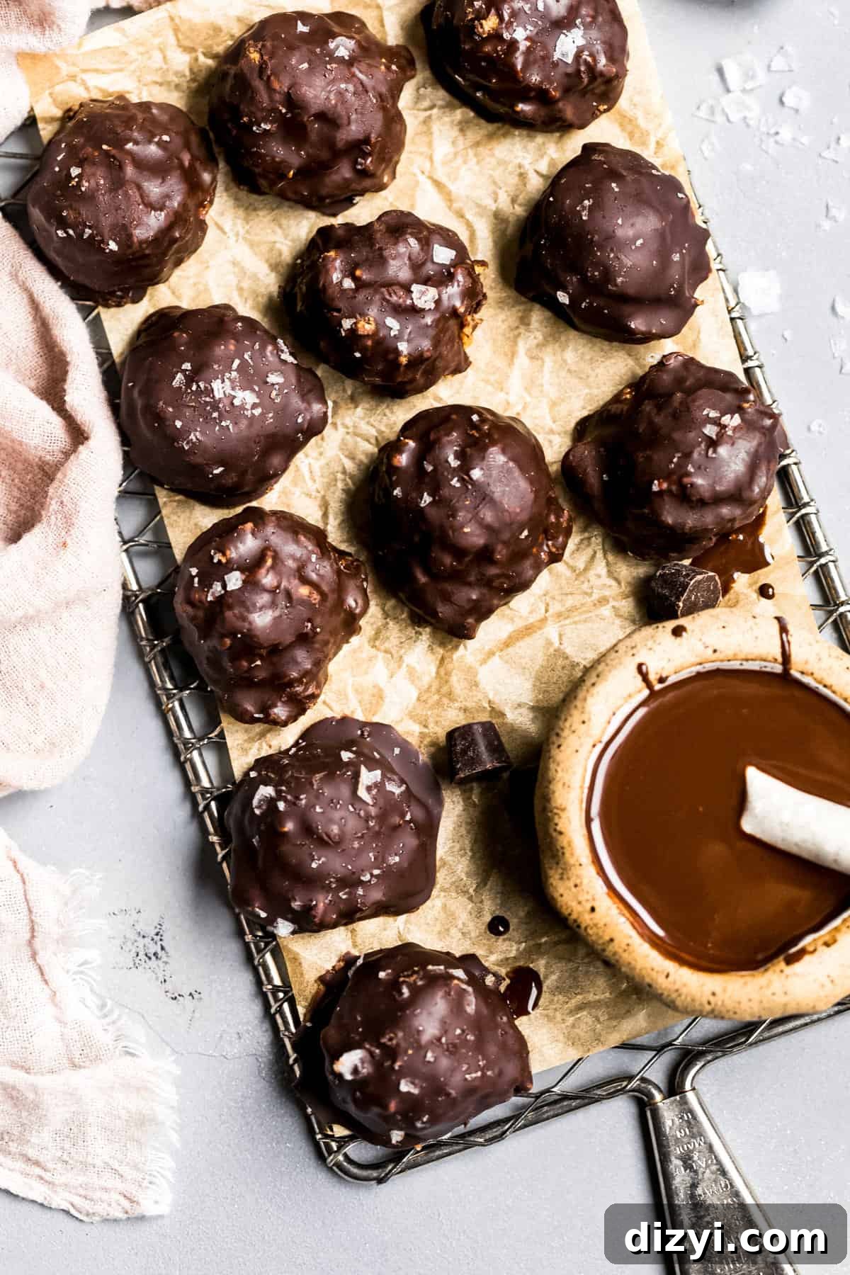 Easy No-Bake Butterfinger Bites