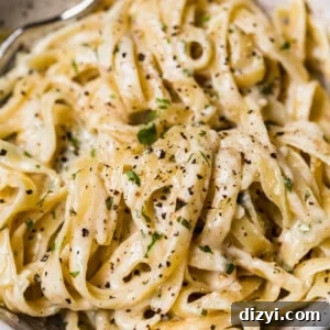 Fettuccine Alfredo with Parmesan Cream Sauce 8 Creamy Fettuccine Alfredo