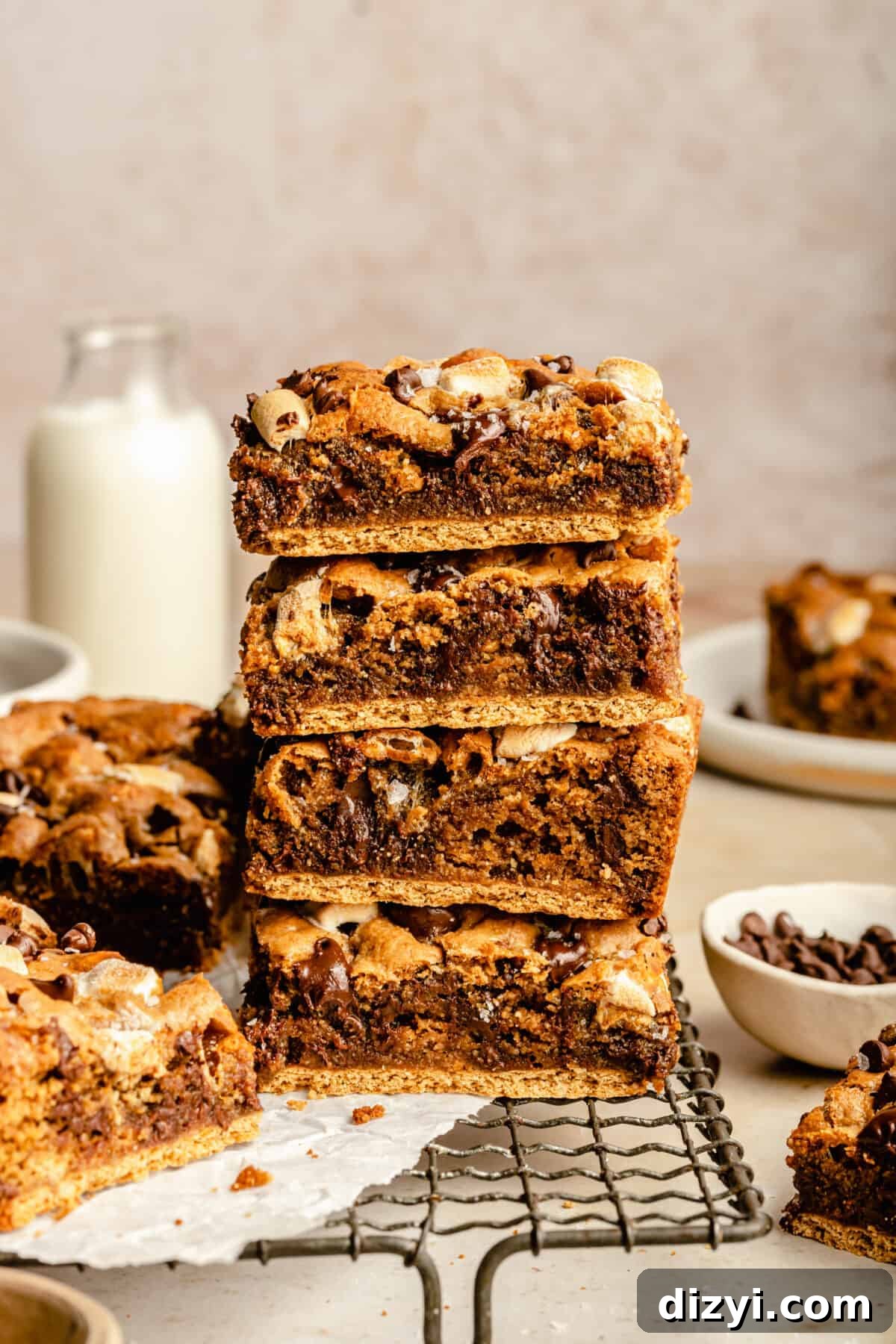 S'mores Cookie Bars