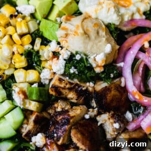 Harissa Chicken and Avocado Bowls Recipe 5 Harissa Chicken Bowls