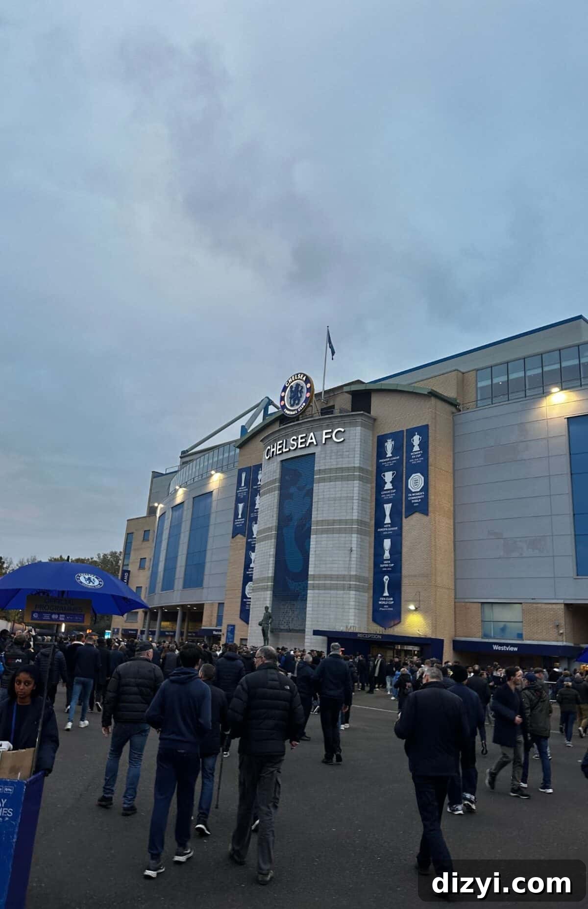 Ultimate London Travel Guide: Top Sights, Tips and Itineraries 5 Image of Chelsea FC stadium for London Travel Guide.