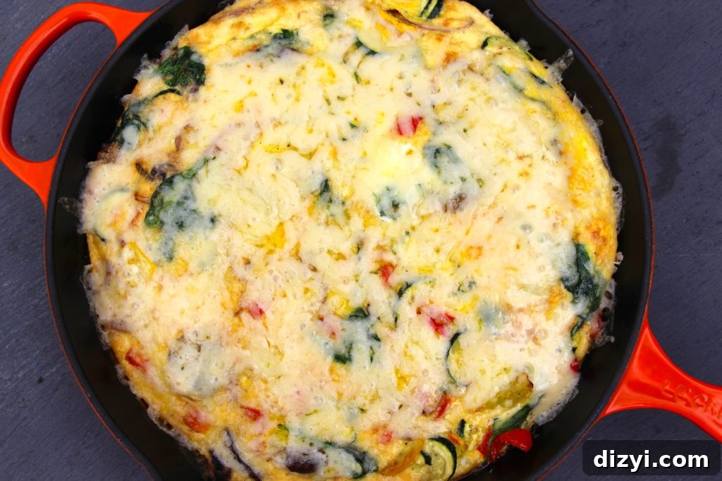 Roasted Vegetable Frittata