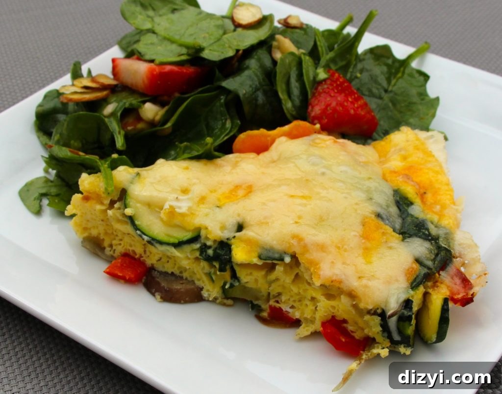 Roasted Vegetable Frittata