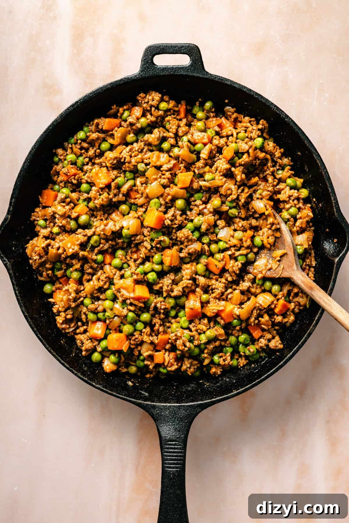 Skillet Shepherd's Pie filling.