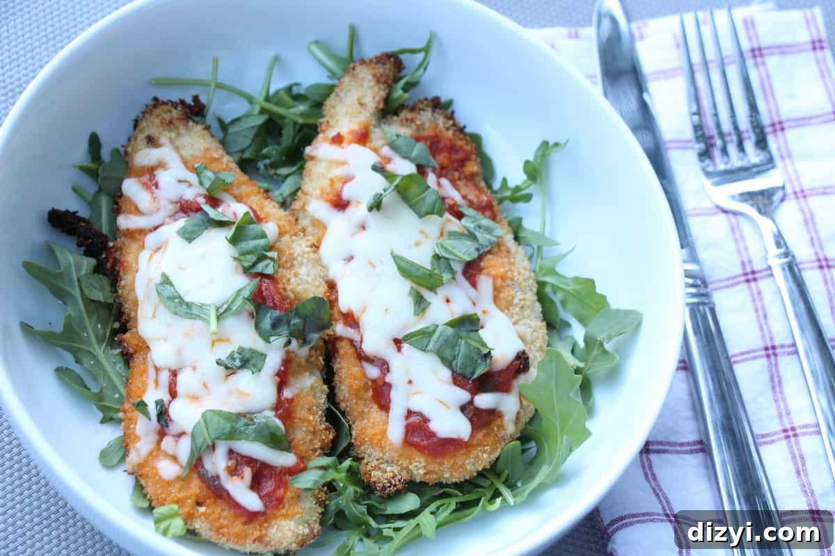 Baked Skinny Chicken Parmesan
