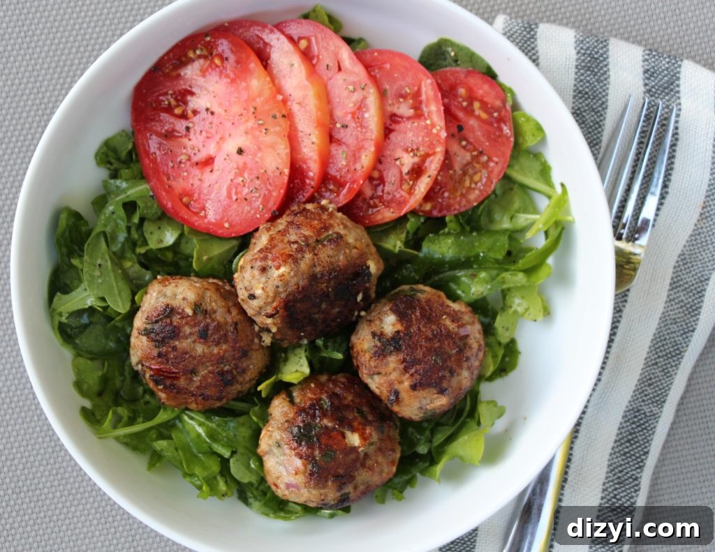 Greek Lamb Meatballs