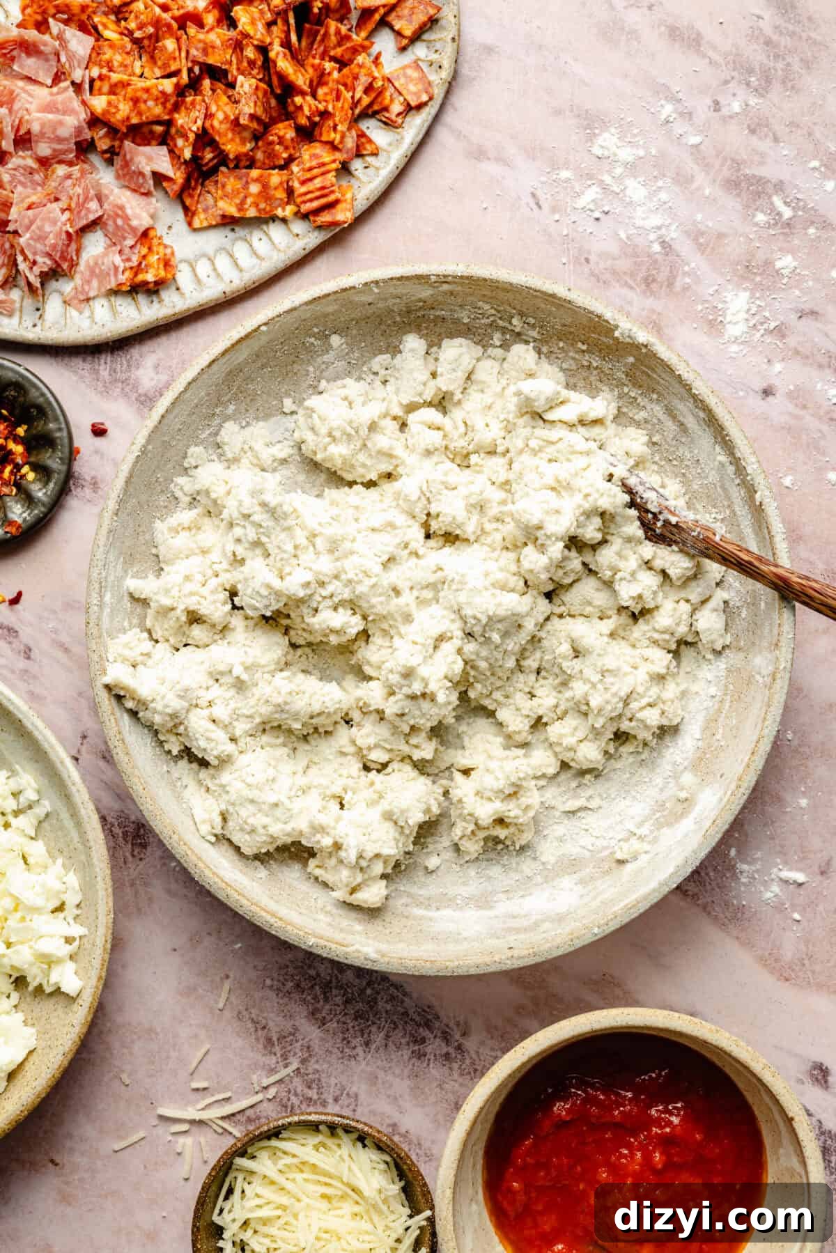 Protein-Packed Gluten-Free Bagel Bites 4 prepared dough for gluten-free bagel bites