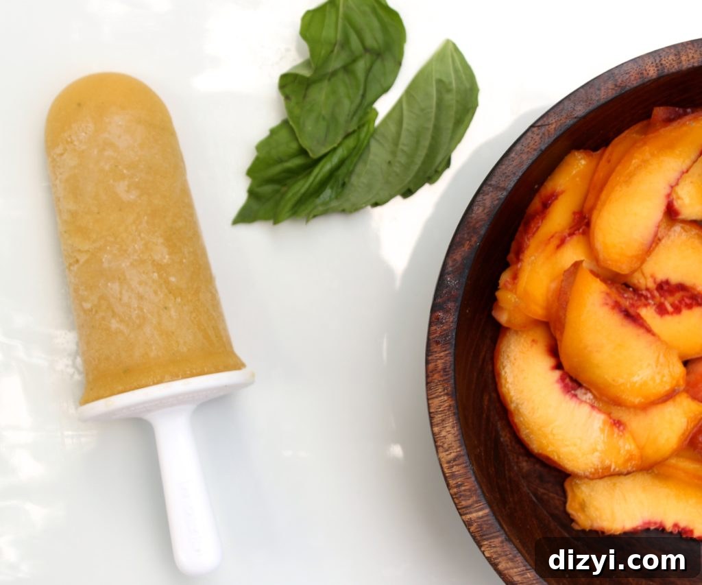 Peach Basil Margaritas and Poptail Recipes 5 img 3834 4