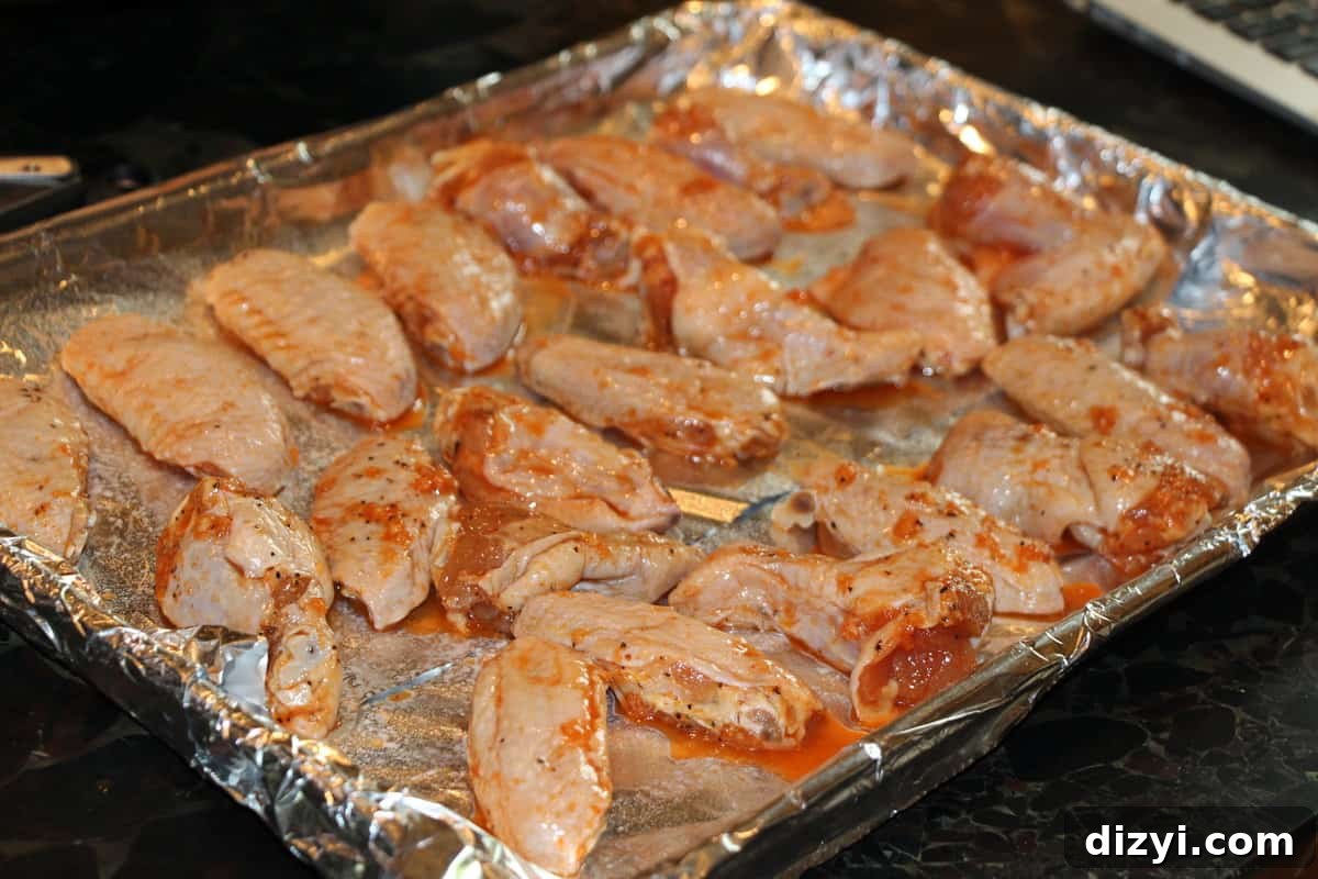 Sticky Honey Ginger Sriracha Oven Baked Chicken Wings 4 IMG_7045