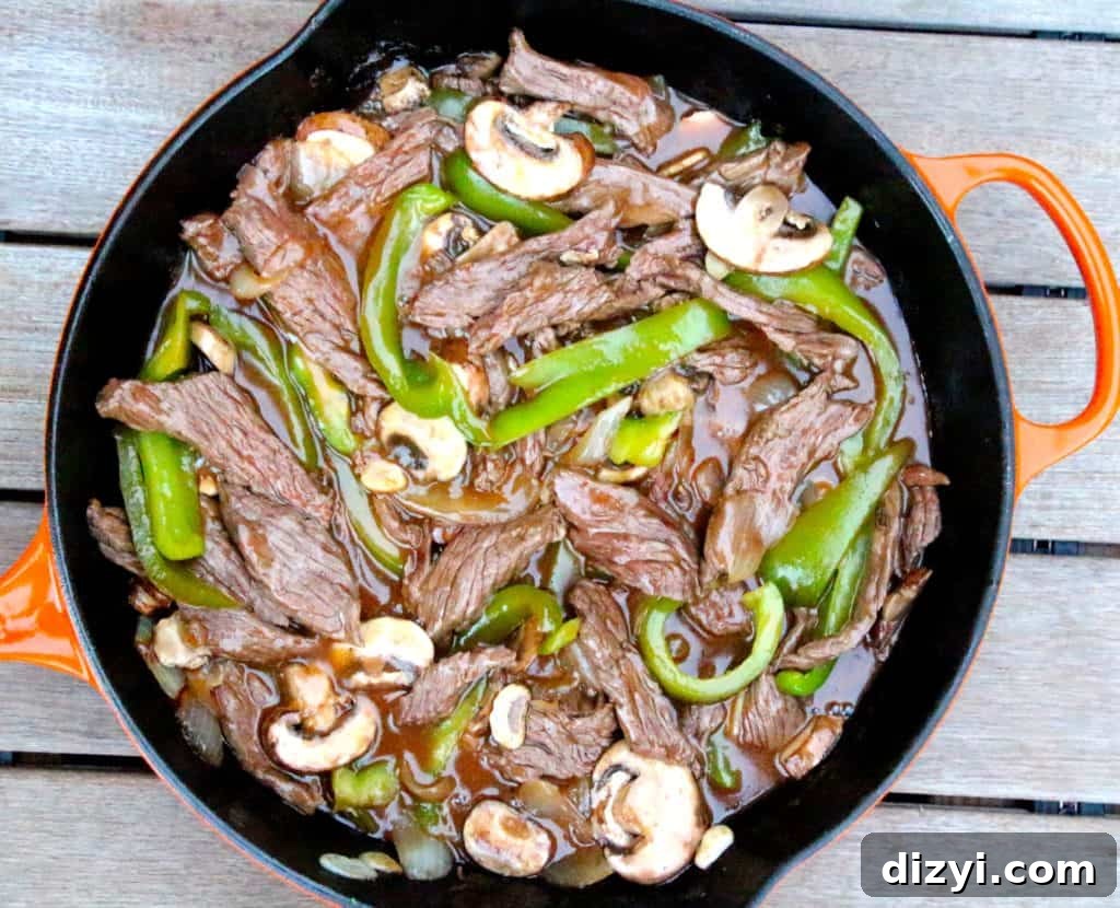 Chinese Peppered Steak