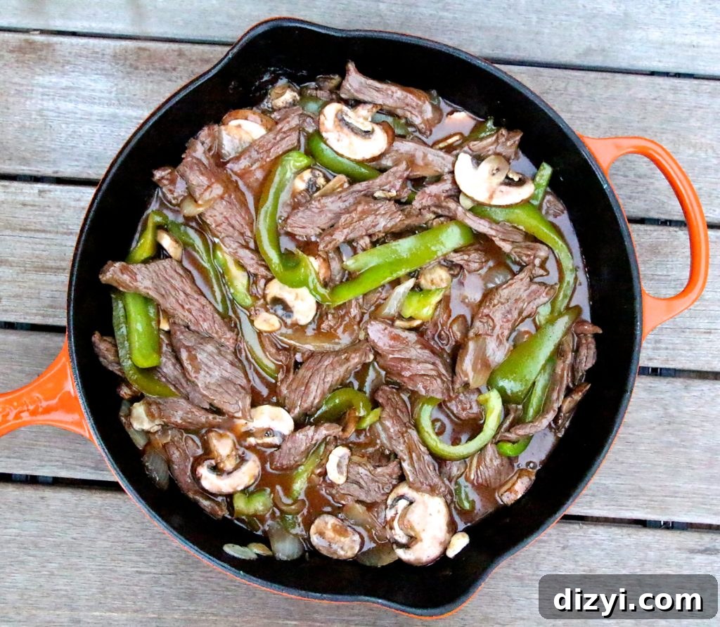 Chinese Peppered Steak