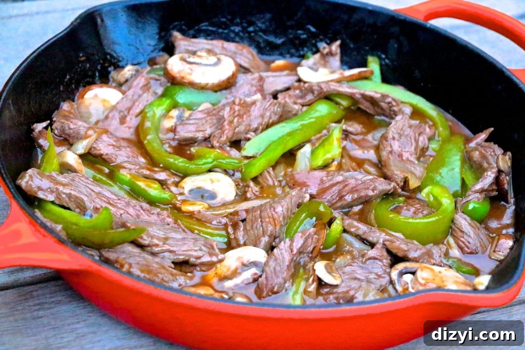 Chinese Peppered Steak