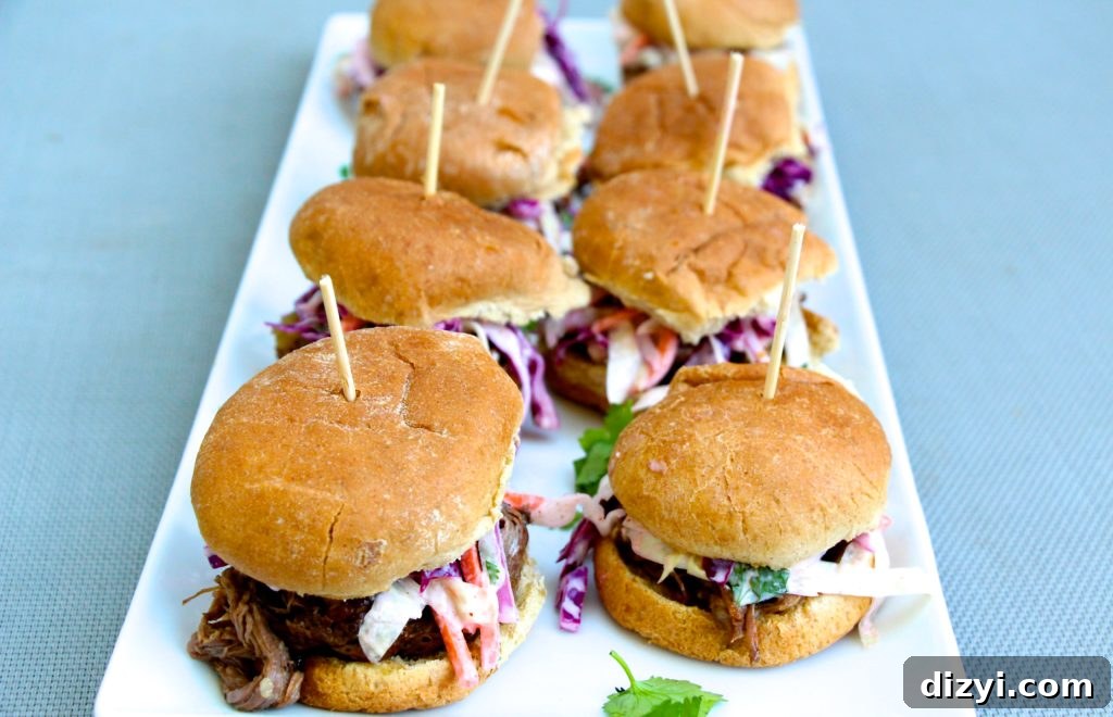 Carne Asada Sliders with Spicy Mexican Coleslaw