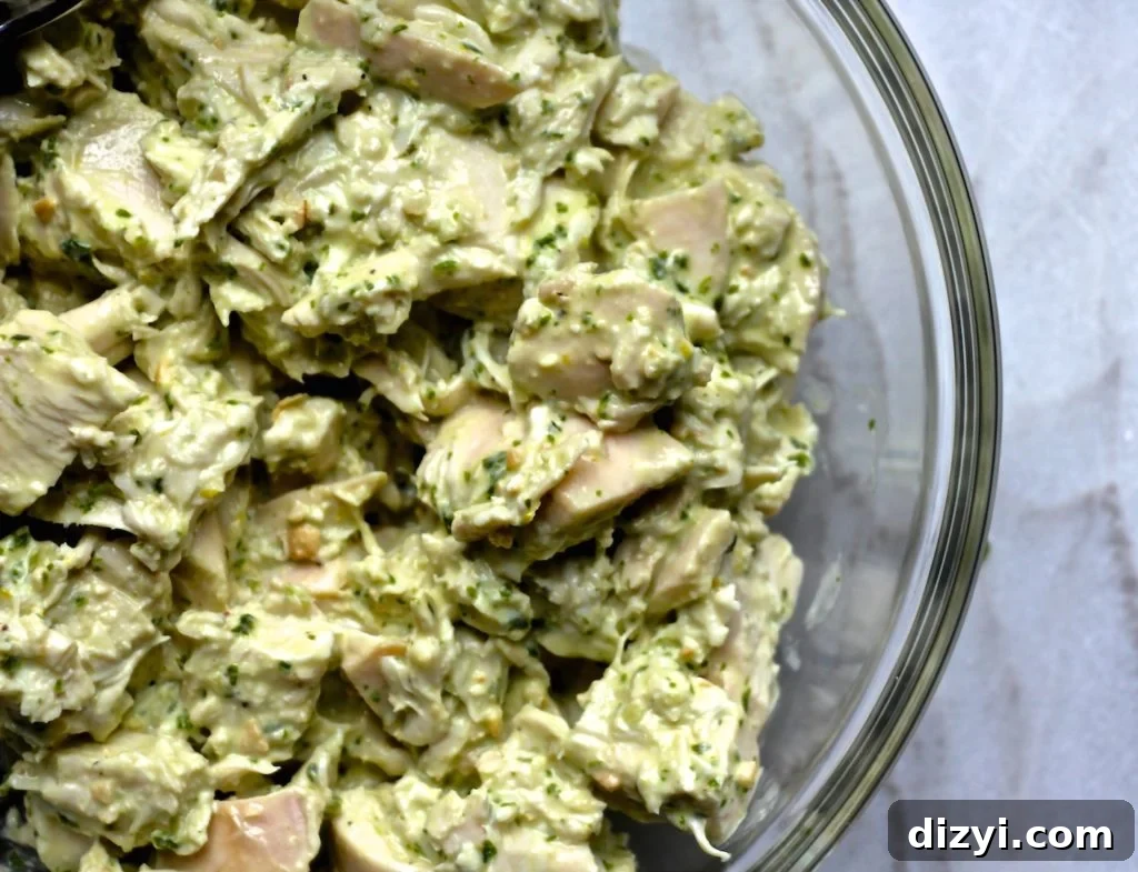 Pesto Chicken Salad