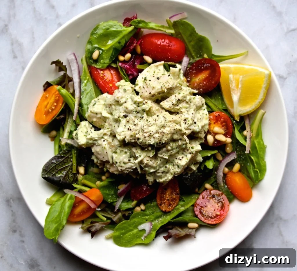 Pesto Chicken Salad
