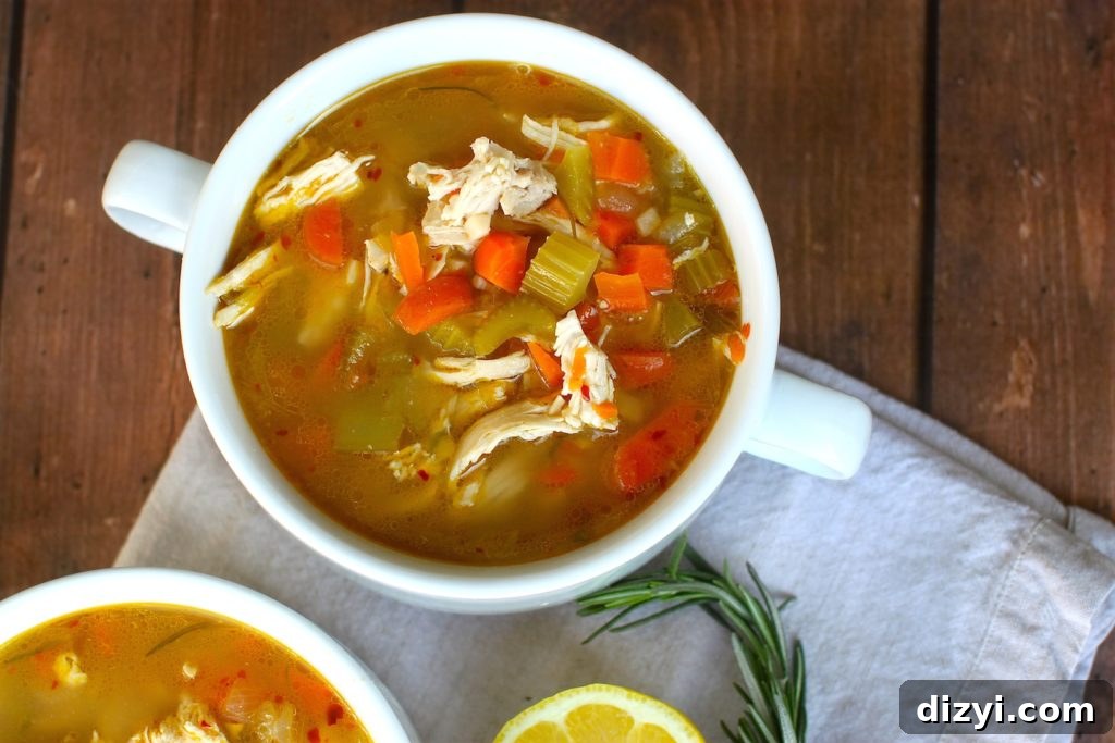Lemon Rosemary Chicken Soup Recipe: One-Pot Comfort 4 IMG_7752