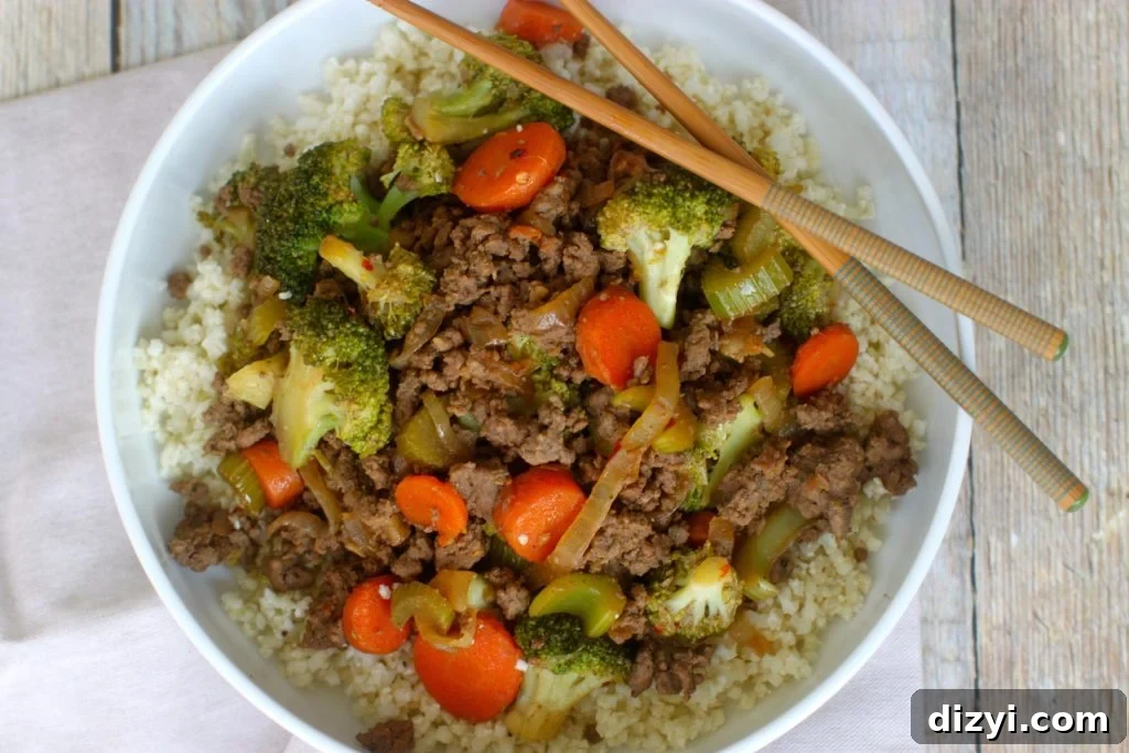 Ground Beef Stir-Fry