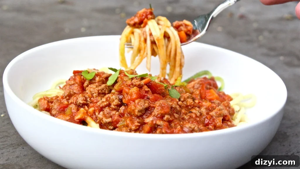Whole30 Bolognese Sauce