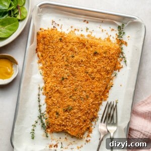 Crispy Panko-Crusted Salmon with Lemon and Herbs 3 Panko-Crusted Baked Salmon