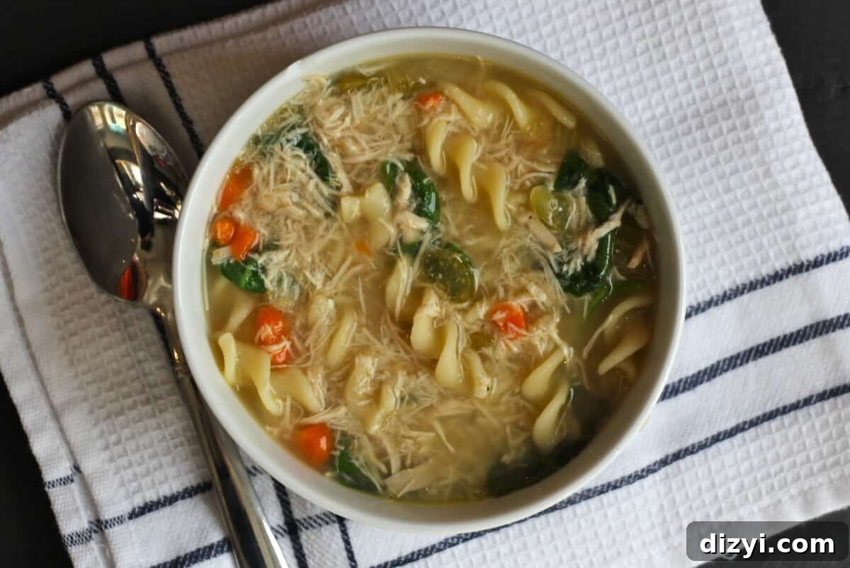 Homemade Chicken Noodle Soup