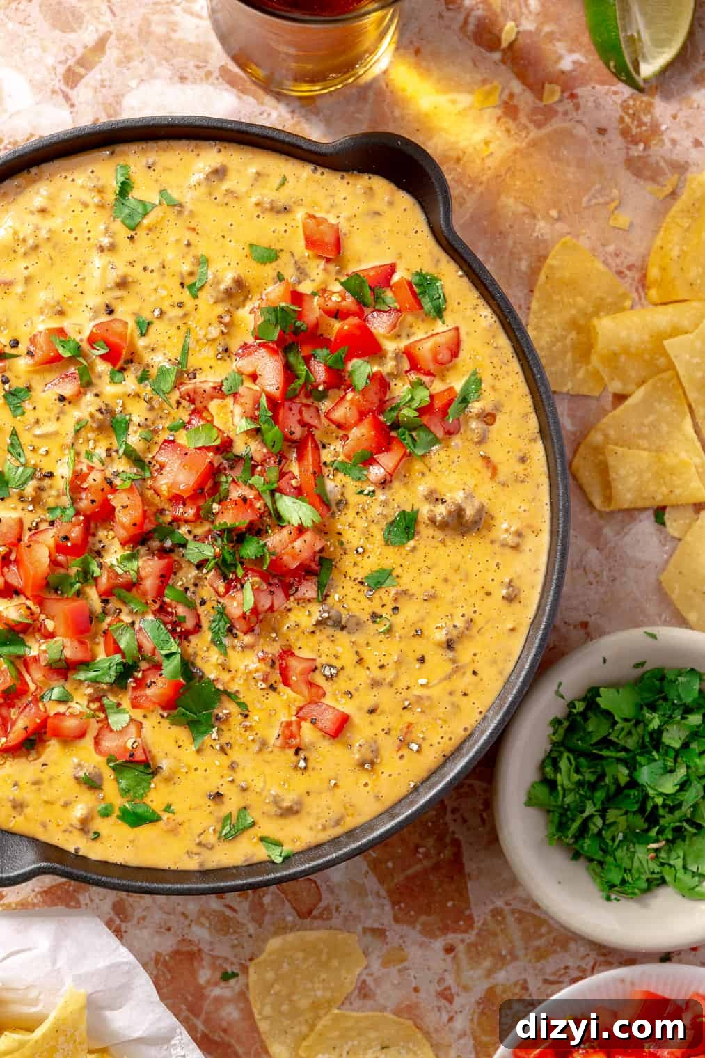 Slow Cooker Chili with Melted Cheese Dip 3 Crockpot Chili Con Queso