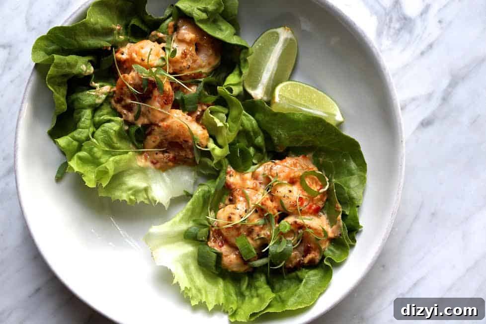 Spicy Bang Bang Shrimp Lettuce Wraps Recipe 4 Bang Bang Shrimp