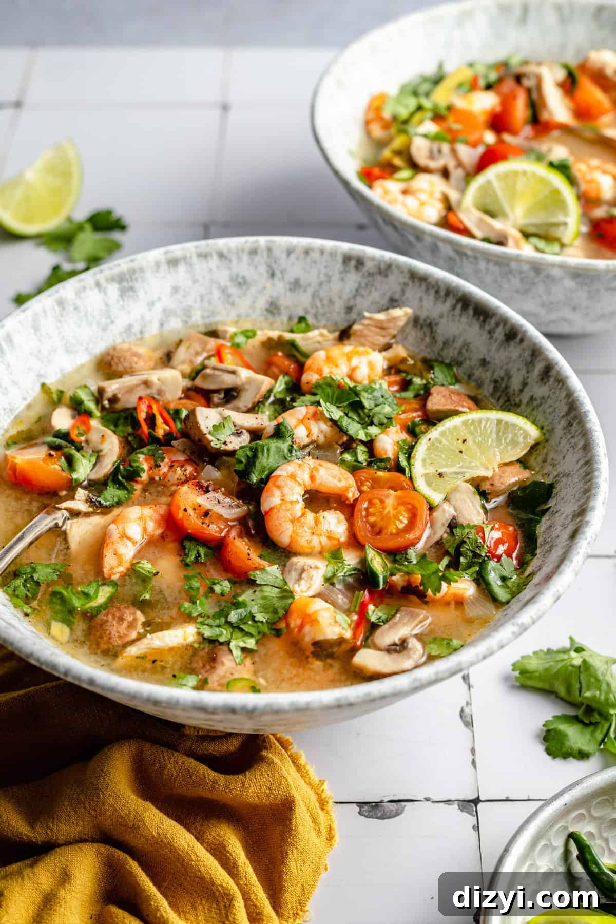 Whole30 Tom Yum Soup