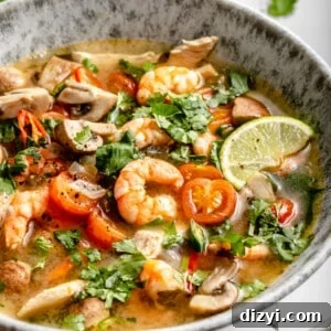 Whole30 Tom Yum Soup - recipe image