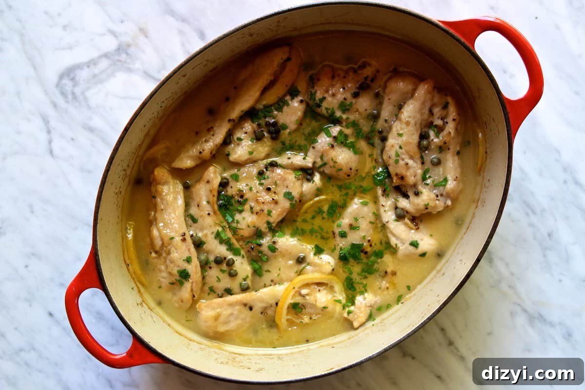Oven Baked Lemon Caper Chicken Recipe with Creamy Sauce 4 img 7042 3
