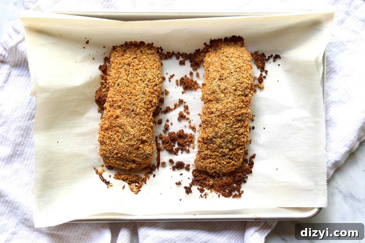 Almond Crusted Salmon