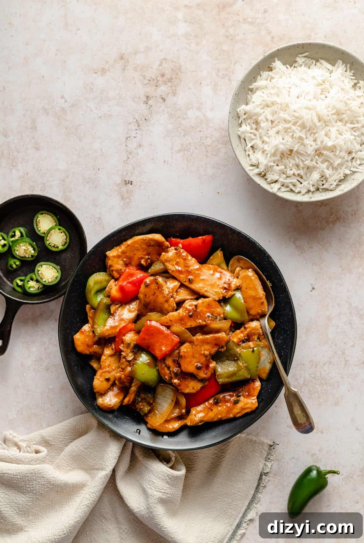 Whole30 Chinese Inspired Jalapeño Chicken
