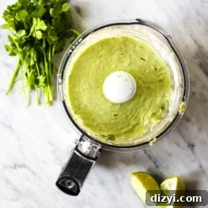 Creamy Cilantro-Avocado Sauce